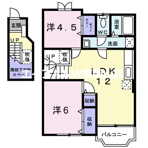 サンライズＴ　Ｃ棟の間取り