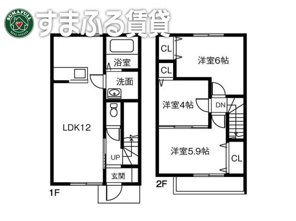 サウスコートの間取り