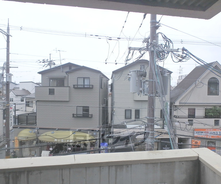 【向日市寺戸町のマンションの眺望】