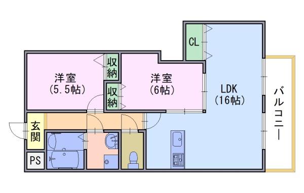 【ＮＫビルの間取り】