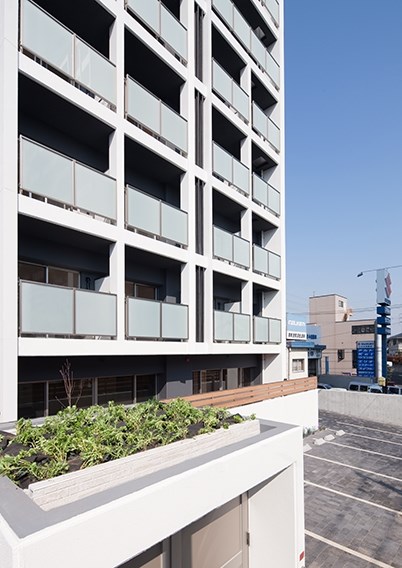 バルコニー　日当たり良好です。