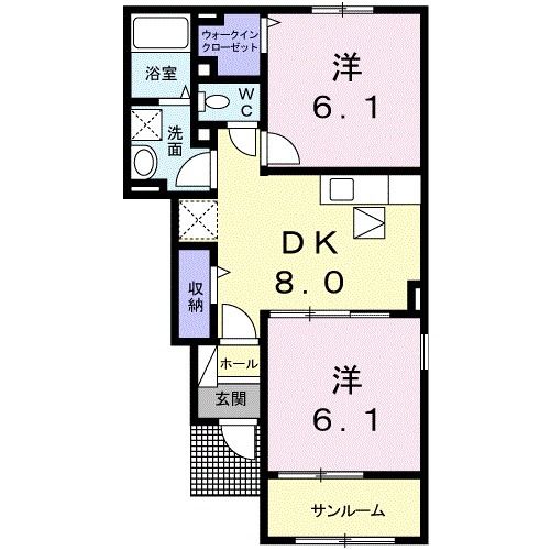 アリエッタの間取り