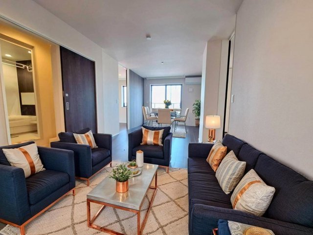 居室・リビング　CG家具の為、実際に家具の設置はありません。