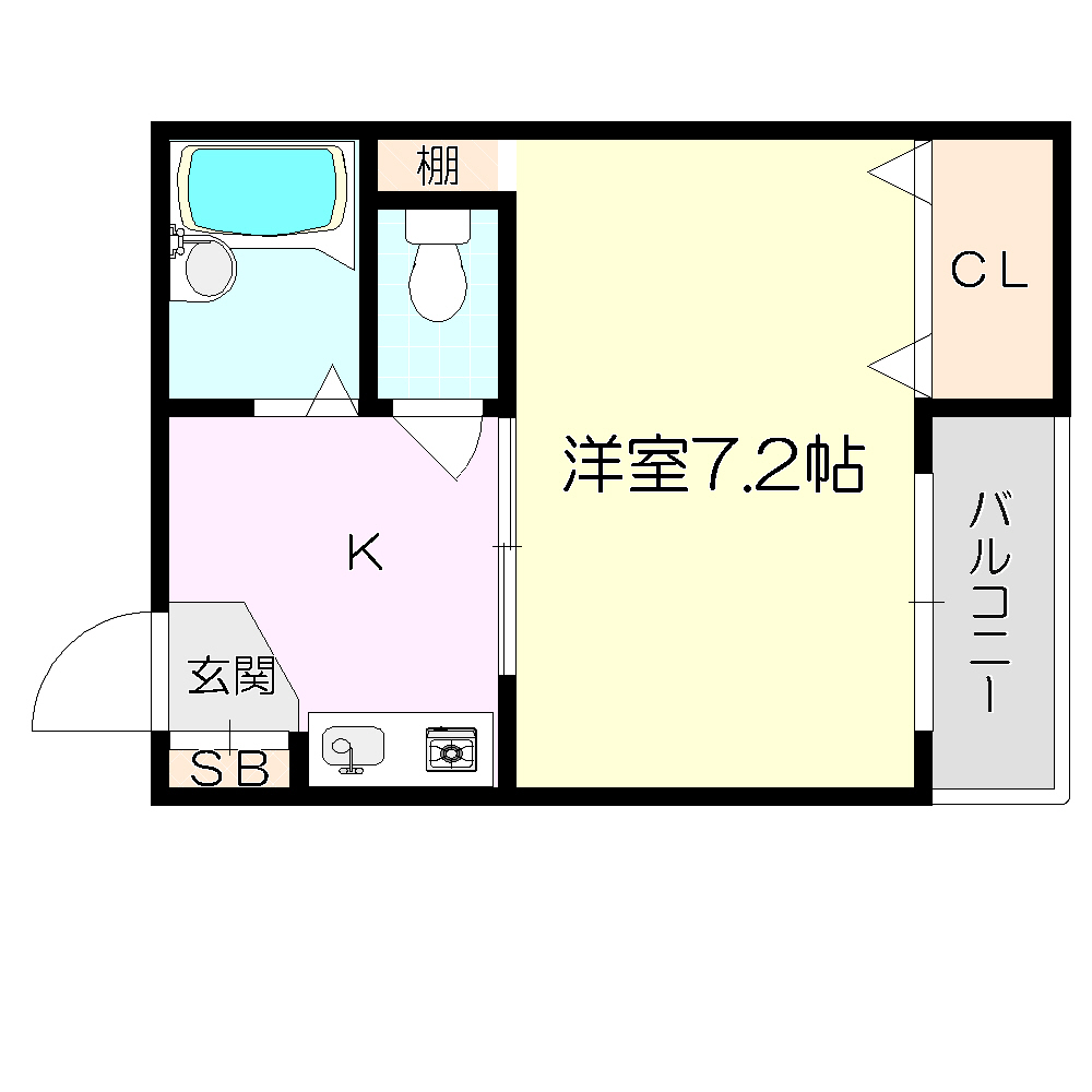 ドリームハイツの間取り