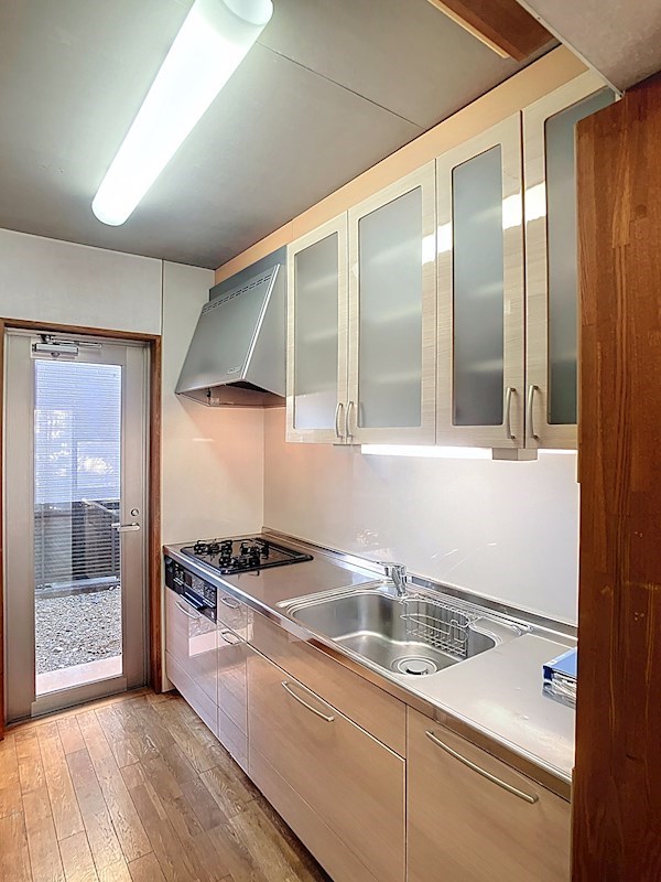 キッチン　システムキッチンで料理も捗ります。