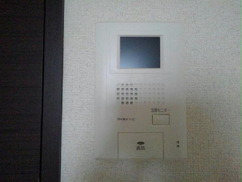 セキュリティ　モニター付きインターホン
