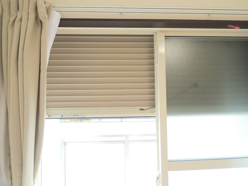 セキュリティ　防犯シャッター設置済み