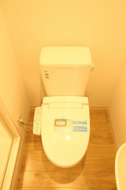 トイレ　同物件、別号室のものです。