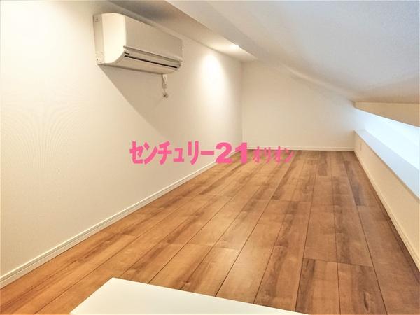 収納　広めのロフト