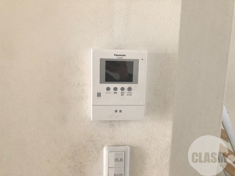 セキュリティ　留守中の訪問チェックができる録画機能付き