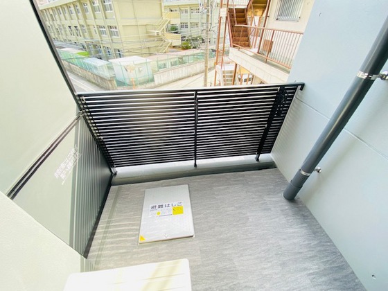 バルコニー　※別部屋の写真です