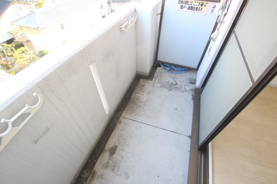 バルコニー　※別部屋の写真です