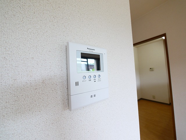セキュリティ　モニター付きインターホンです