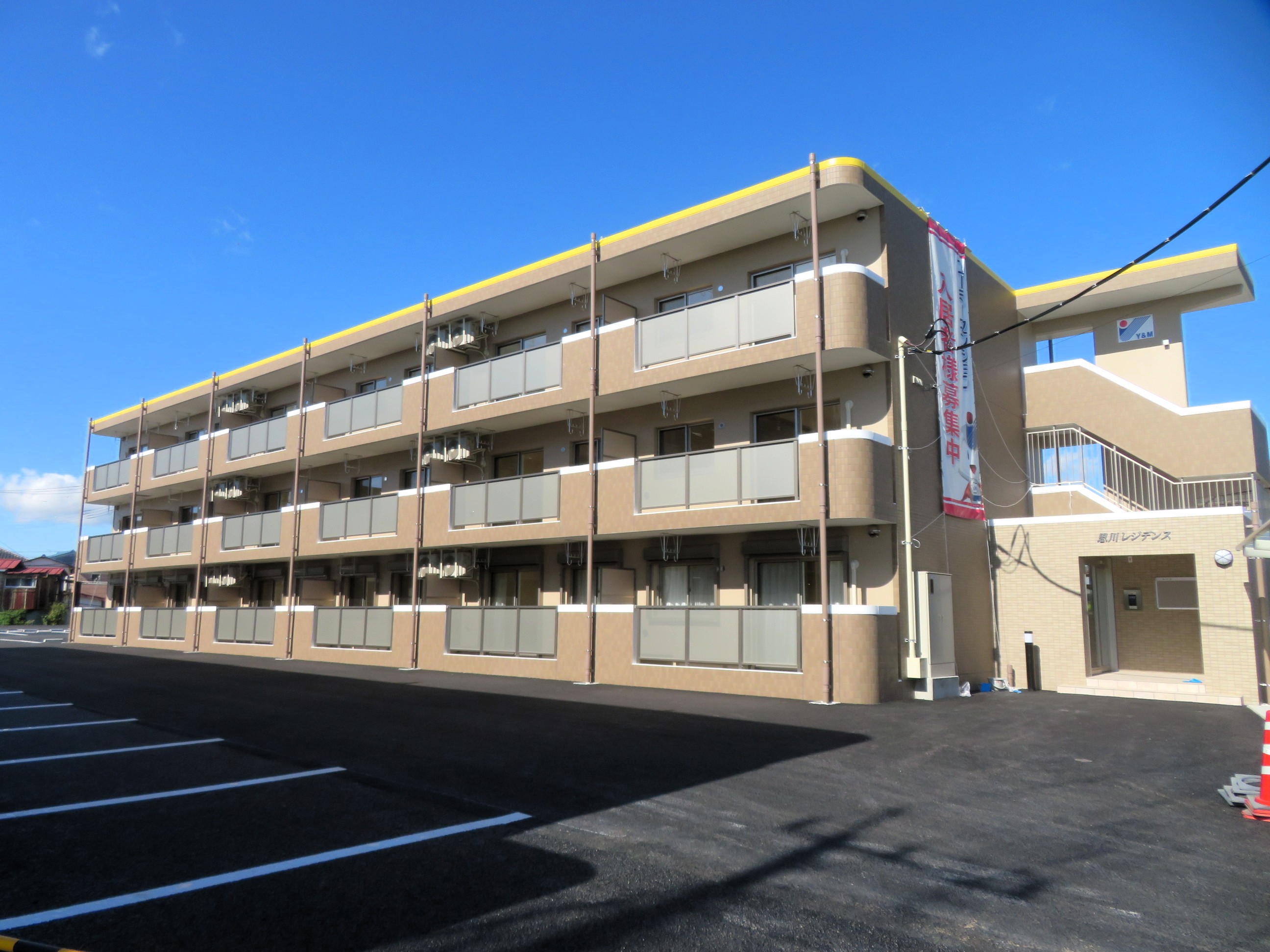 建物外観　築浅オートロック＆ペット可マンションです。