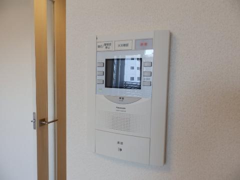 セキュリティ　カメラ付インターホン（イメージ）