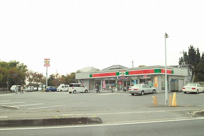 コンビニ　サンクス鶴ヶ島三ツ木店（コンビニ）まで450m