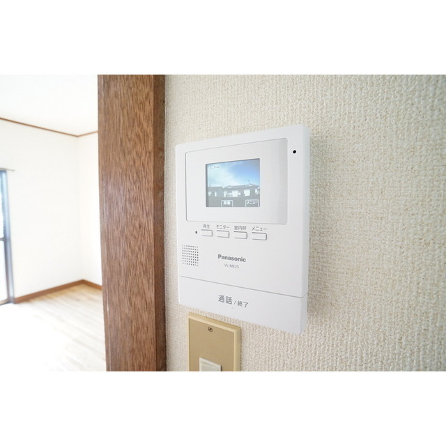 セキュリティ　突然の来客にも安心