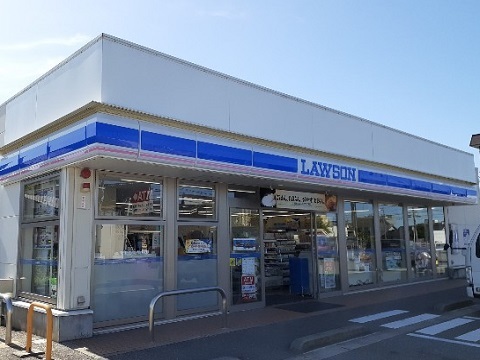 コンビニ　ローソン富山新庄町南店（コンビニ）まで450m