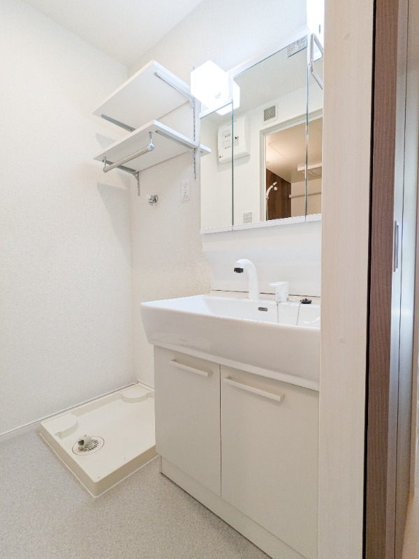 洗面設備　図面と現状に相違がある場合には現状を優先