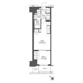 WORVE横浜伊勢佐木町の間取り
