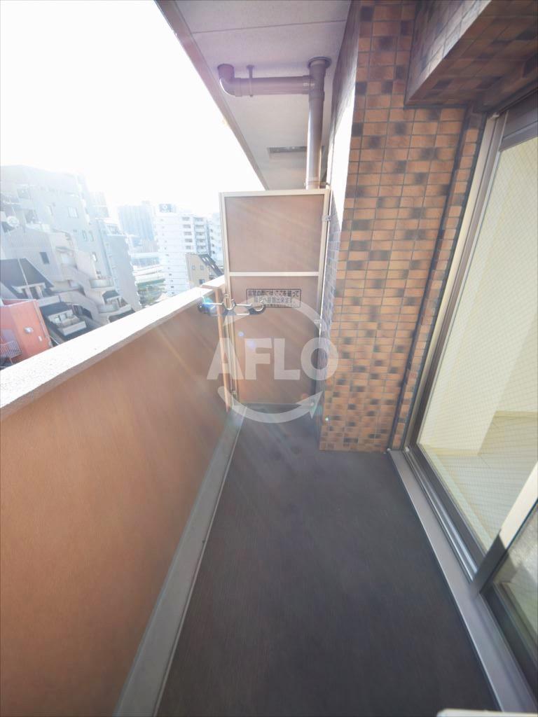 バルコニー　プレサンス谷町アルファ　バルコニー