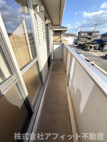 バルコニー　南東向き