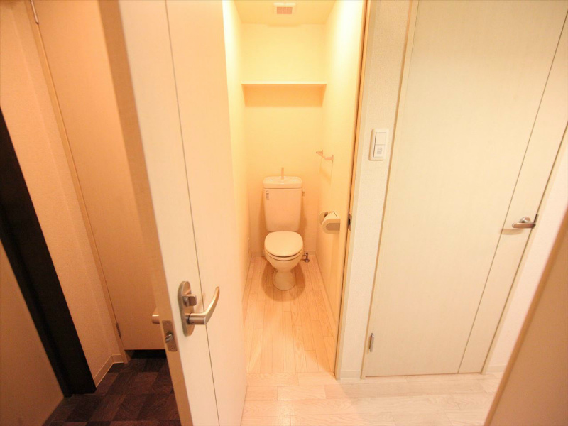 トイレ　洋式トイレ（温水洗浄便座設置可）