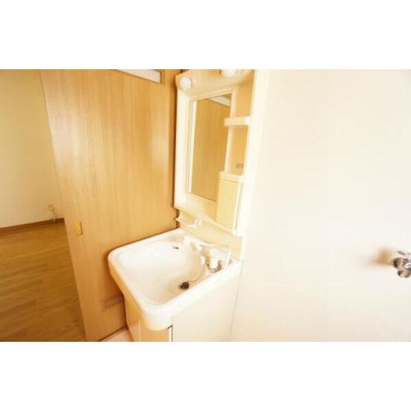 洗面設備　朝の支度にも助かる、独立の洗髪洗面化粧台