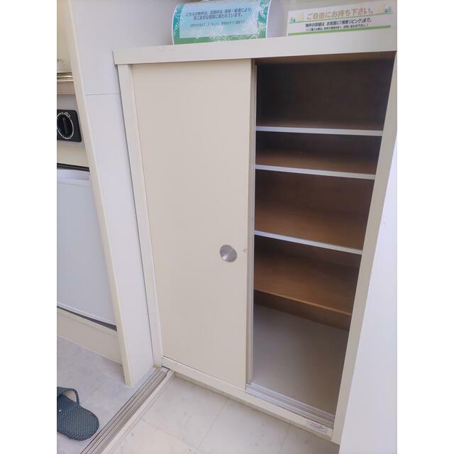 収納　玄関部には下足入れも完備で、コンパクトに靴を収納できます。