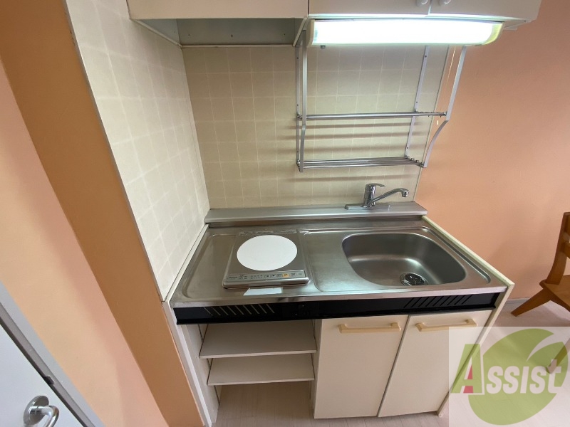 キッチン　キッチンにはＩＨクッキングヒーターも完備です！