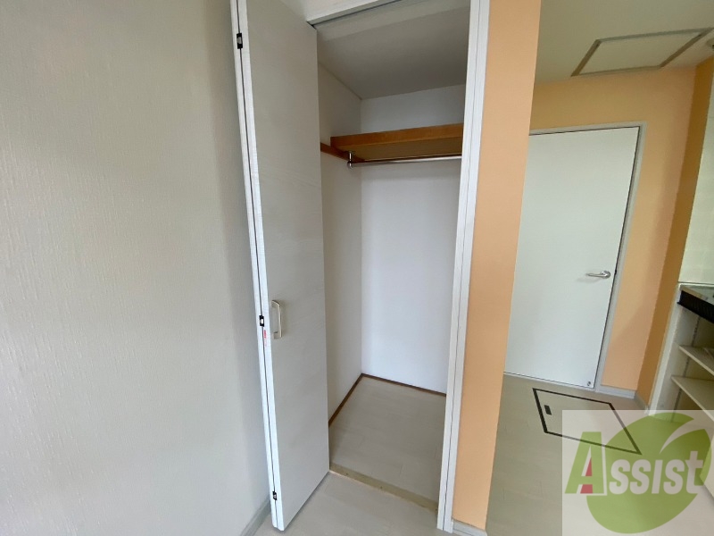 収納　クローゼットがありました。お洋服や荷物はここへ