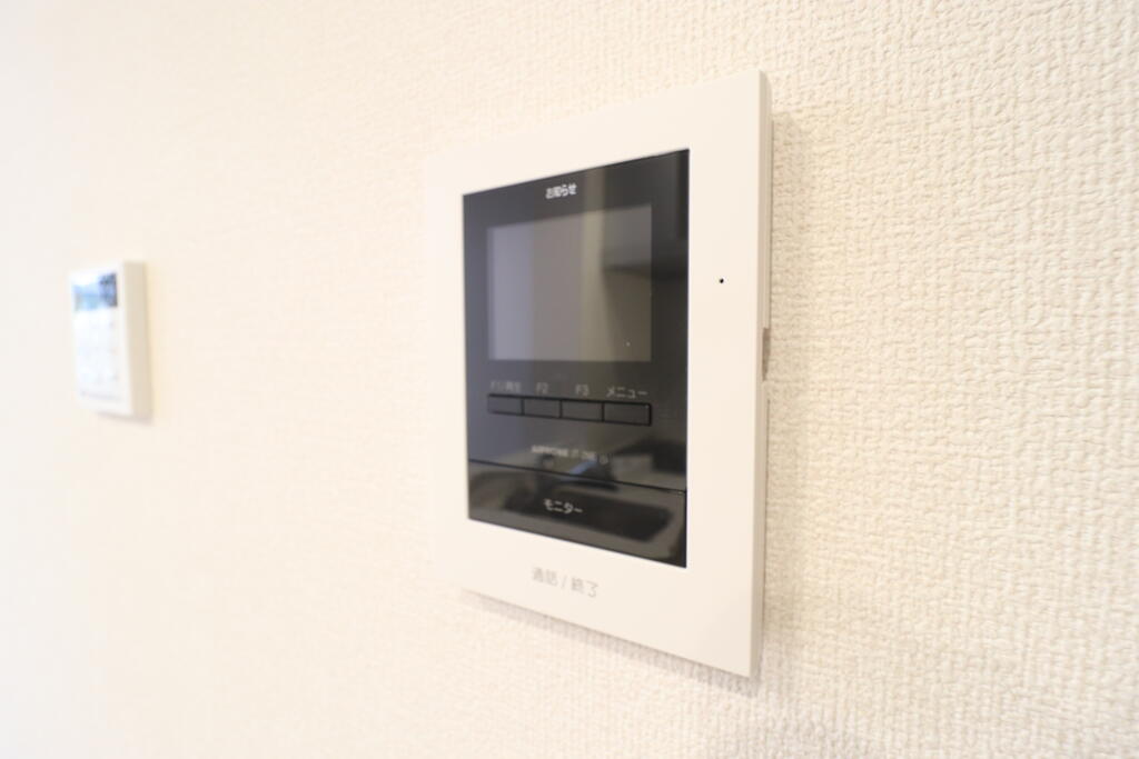 セキュリティ　モニター付きで安心