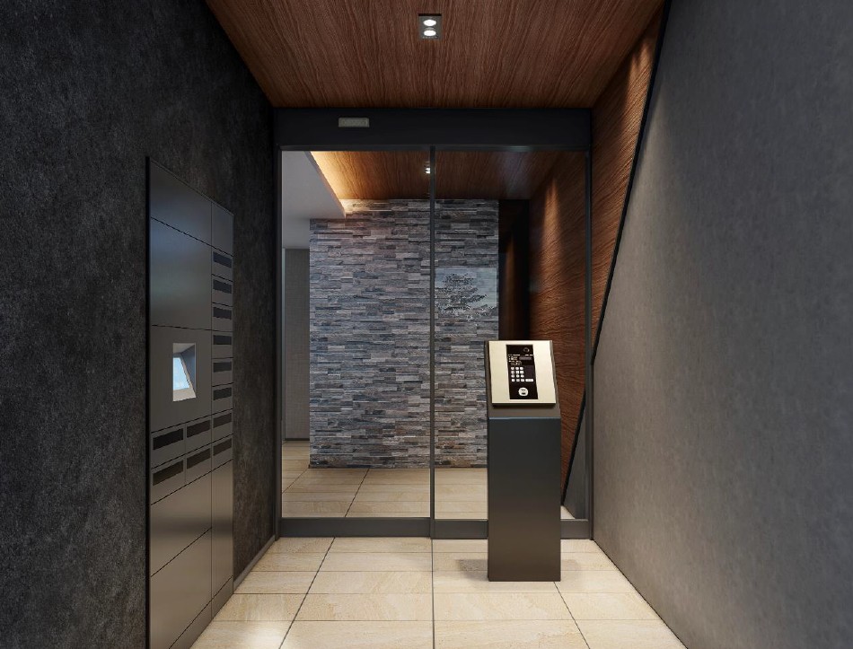 セキュリティ　オートロックや宅配BOX完備でセキュリティ面も安心。