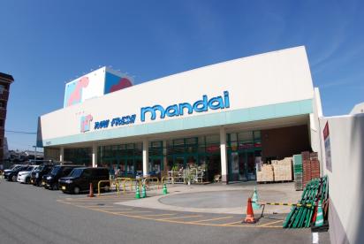 スーパー　万代 香里西店（スーパー）まで343m