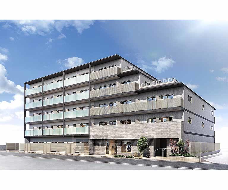 建物外観　予想図、完成予想図