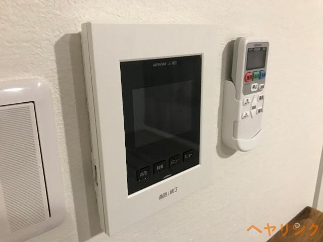 セキュリティ　カメラ付インターホン