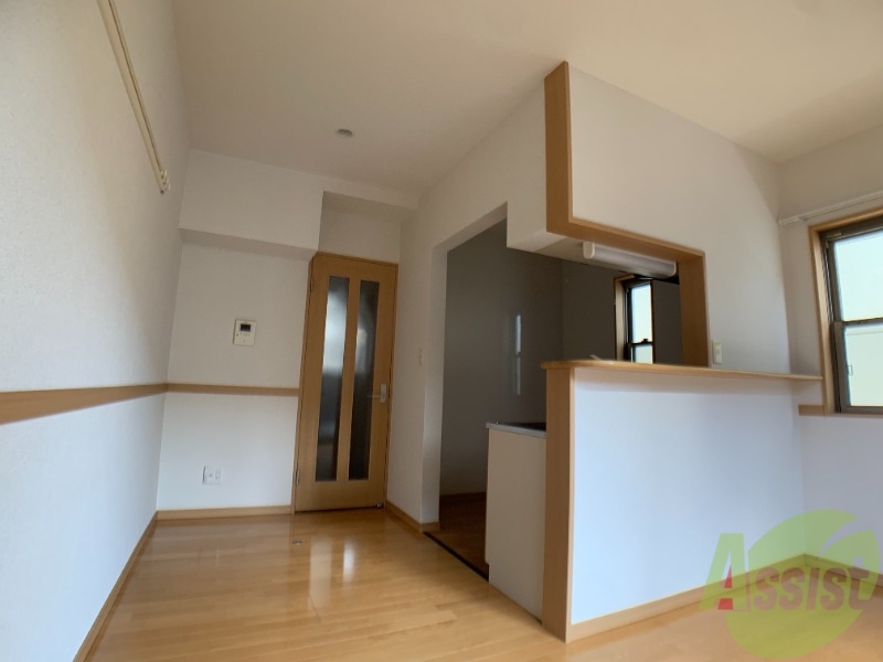 居室・リビング　９．０帖のリビングです。広々としていますね。