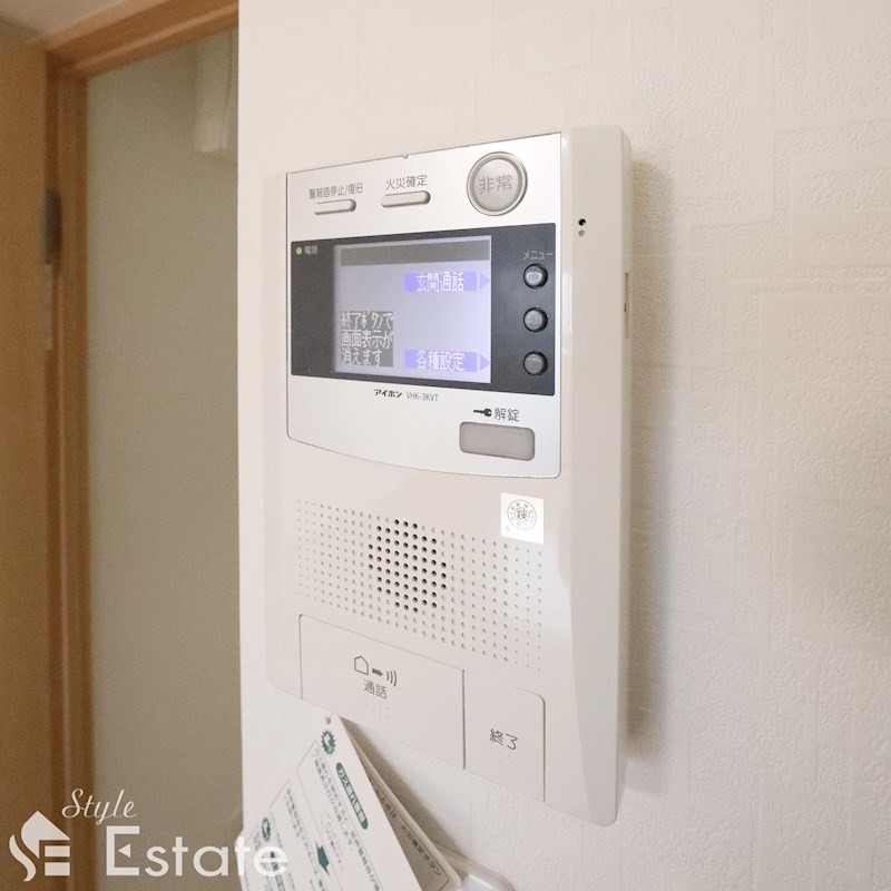 セキュリティ　モニター付きインターホン