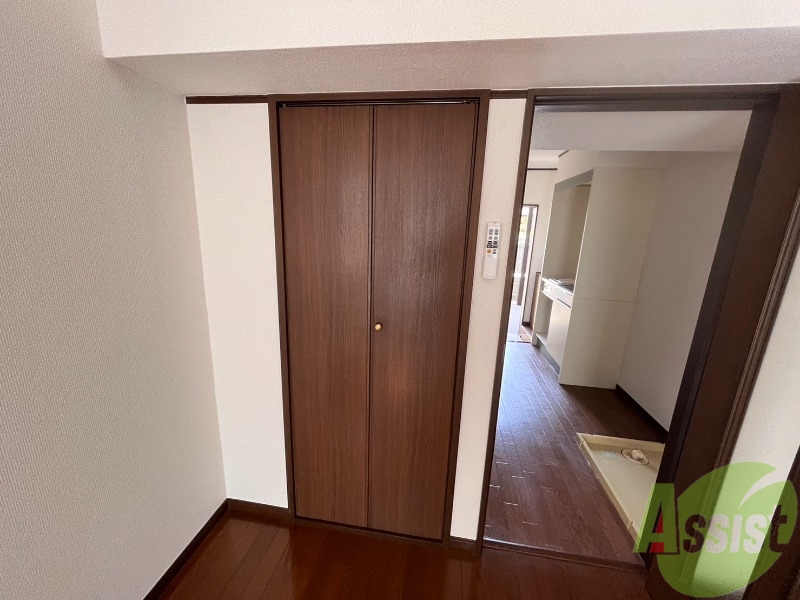 収納　ここに収納があります。収納があると部屋が広く使えます。