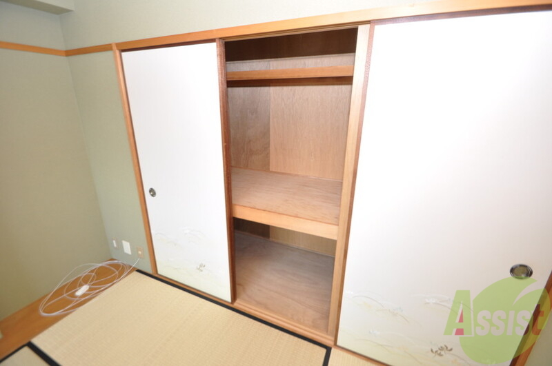 収納　もちろん収納スペースも確保。おかげでお部屋の中がスッキリ