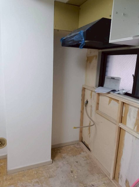 キッチン　リフォーム中