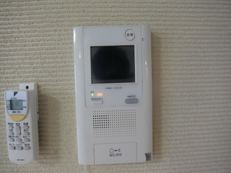 セキュリティ　ＴＶモニター付インターホン