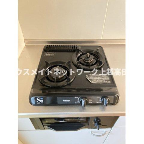 その他設備　ガスコンロ2口システムキッチン