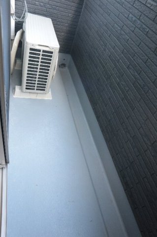 バルコニー　陽当たり良好なバルコニーです