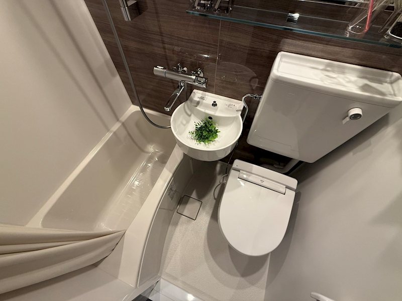 バス・シャワールーム　同建物別号室の室内写真です。(206号室)