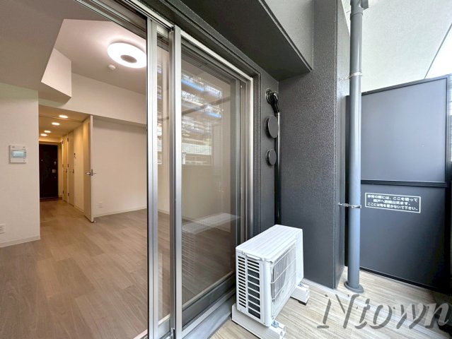 バルコニー　落ち着いた時間を過ごせるバルコニーです