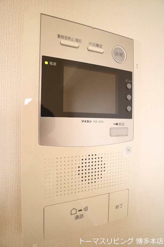 セキュリティ　※別号室の参考写真になります。