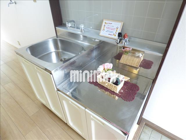 キッチン　２口コンロ設置可能です。