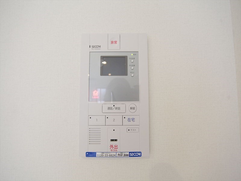 セキュリティ　ＴＶモニター付インターホン