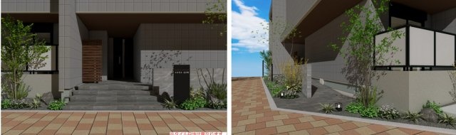 セキュリティ　完成パース